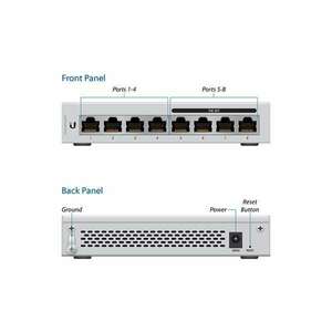 Ubiquiti US-8-60W UniFi Switch 8xGigabit Ethernet port 4xPoE Out kép