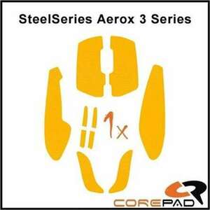 Corepad Soft Grips, SteelSeries Aerox 3, Narancssárga egérbevonat kép