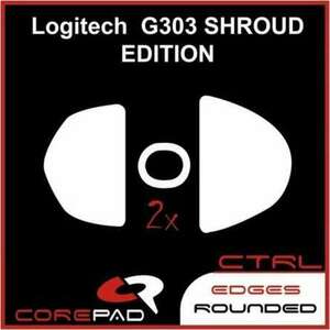 Corepad Skatez CTRL 612, Logitech G303 Shroud Edition, egértalp (2 db) kép