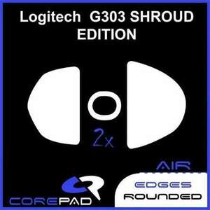 Corepad Skatez AIR 611, Logitech G303 Shroud Edition, egértalp (2 db) kép