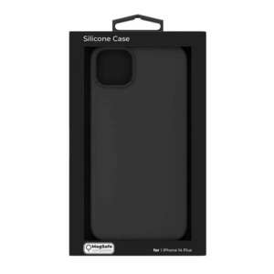 Next One MagSafe Silicone Case for iPhone 14 Plus - Black kép
