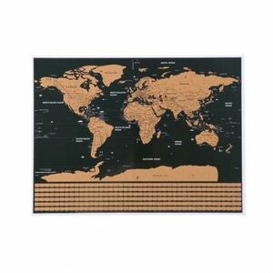 MG World Map világtérkép zászlókkal 82 x 59 cm kép