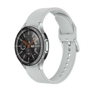 Bstrap Silicone szíj Samsung Galaxy Watch 4 / 5 / 5 Pro / 6, gray (SSG017C07) kép