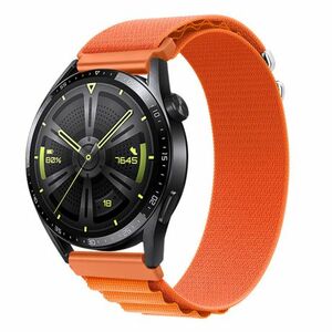 BStrap Nylon Loop szíj Huawei Watch GT 42mm, orange (SSG037C0202) kép