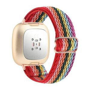 BStrap Pattern szíj Huawei Watch 3 / 3 Pro, red rainbow (SSG041C0810) kép