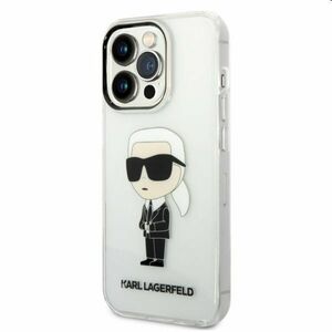 Tok Karl Lagerfeld IML Ikonik NFT for Apple iPhone 14 Pro, átlátszó kép
