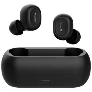 Fejhallgató QCY T1C TWS Wireless bluetooth 5.0 earphones (black) kép