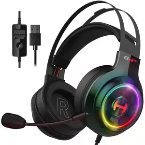 Fejhallgató Edifier G4 TE gaming headphones, RGB, 7.1 (black) kép