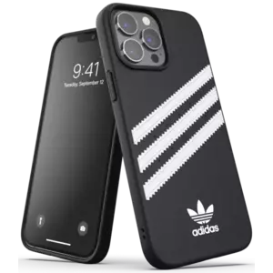 Tok adidas OR Moulded Case PU FW21 for iPhone 13 Pro Max black/white (47142) kép