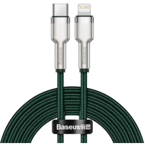 Kábel Baseus USB-C cable for Lightning 2m (green) kép