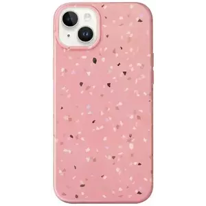 Tok UNIQ case Coehl Terrazzo iPhone 14 6, 1" coral pink (UNIQ-IP6.1(2022)-TEZCPK) kép