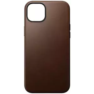 Tok Nomad Modern Leather Case, brown - iPhone 15 Plus (NM01610885) kép