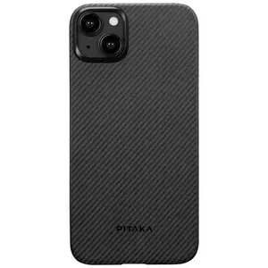 Tok Pitaka MagEZ 4 600D case, black/grey twill - iPhone 15 (KI1501A) kép