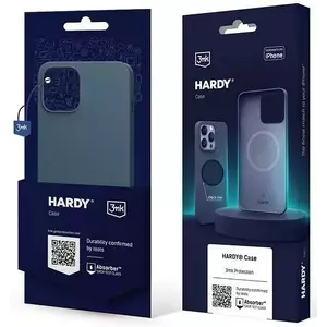Tok 3MK Hardy Case iPhone 15 6.1" royal blue MagSafe kép