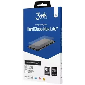 TEMPERED KIJELZŐVÉDŐ FÓLIA 3MK HardGlass Max Lite Xiaomi 13T black Fullscreen Glas Lite kép