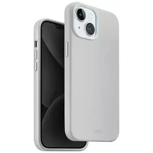Tok UNIQ case Lino Hue iPhone 15 6.1" Magclick Charging grey (UNIQ-IP6.1(2023)-LINOHMCGRY) kép