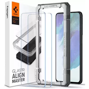 TEMPERED KIJELZŐVÉDŐ FÓLIA Spigen Glass tR AlignMaster 2 Pack - Samsung Galaxy S23 FE (AGL06986) kép