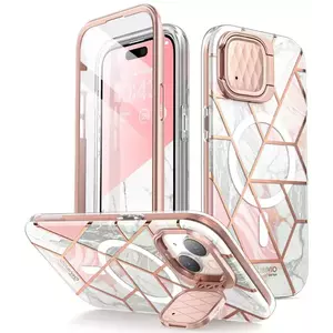 Tok SUPCASE COSMO MAG MAGSAFE IPHONE 15 MARBLE (843439124318) kép