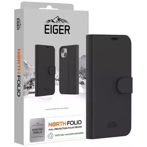Tok Eiger North Folio Case for Google Pixel 8 in Black kép