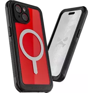 Tok Ghostek Nautical Apple iPhone 15 Waterproof Case with Holster Clip Clear kép