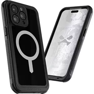 Tok Ghostek Nautical Apple iPhone 15 Pro Max Waterproof Case with Holster Clip Black kép