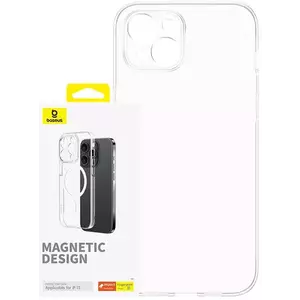 Tok Baseus Magnetic Phone Case for iPhone 15 OS-Lucent Series (Clear) kép
