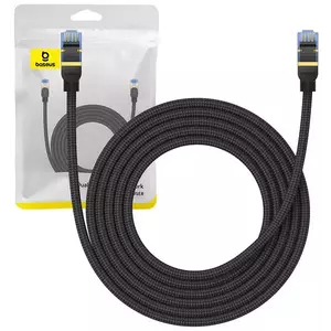 Kábel Baseus Braided network cable cat.7 Ethernet RJ45, 10Gbps, 3m (black) kép