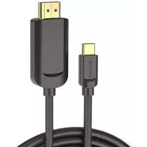 Kábel Vention USB-C to HDMI, CGUBG, 1, 5m (black) kép