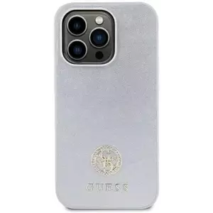 Tok Guess GUHCP15MPS4DGPS iPhone 15 Plus 6.7" silver hardcase Strass Metal Logo (GUHCP15MPS4DGPS) kép