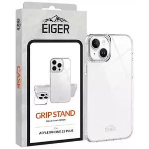 Tok Eiger Grip Stand Case for iPhone 15 Plus in Clear kép