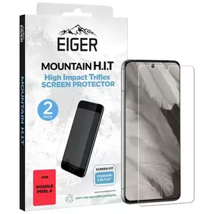 TEMPERED KIJELZŐVÉDŐ FÓLIA Eiger Mountain H.I.T SP 2 Pack for Google Pixel 8 kép