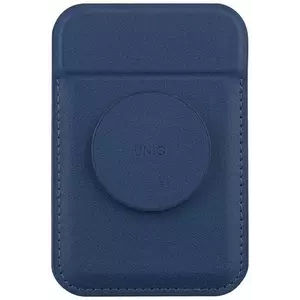 Pénztárca UNIQ Flixa magnetic card wallet with stand navy navy blue (UNIQ-FLIXA-NAVYBLUE) kép