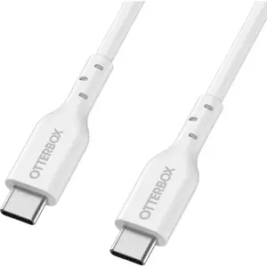 Kábel OTTERBOX STANDARD CABLE USB C-C 1M/USB-PD WHITE (78-81359) kép
