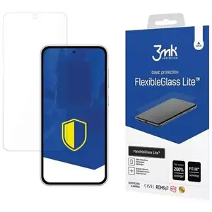 TEMPERED KIJELZŐVÉDŐ FÓLIA 3MK FlexibleGlass Lite Samsung Galaxy S23 FE Hybrid Glass Lite kép