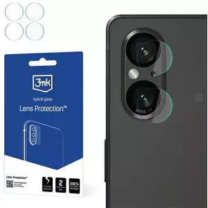 TEMPERED KIJELZŐVÉDŐ FÓLIA 3MK Lens Protect Sony Xperia 5 V Camera Lens Protection 4pcs kép