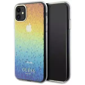 Tok Guess GUHCN61HDECMI iPhone 11 / Xr 6.1" multicolour hardcase IML Faceted Mirror Disco Iridescent (GUHCN61HDECMI) kép
