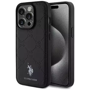Tok US Polo USHCP15LPYOK iPhone 15 Pro 6.1" black Yoke Pattern (USHCP15LPYOK) kép