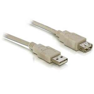 Delock USB 2.0 hosszabbító kábel A/A 3 m kép