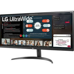 LG 34WP500-B.AEU 34" Ultrawide LED Full HD 2560x1080 Smart fekete... kép