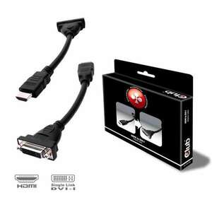 CLUB3D HDMI - DVI-I Single Link Passive Adapter kép