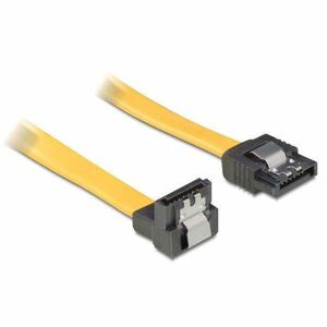 DeLOCK 0.5m SATA Cable SATA kábel 0, 5 M Sárga kép