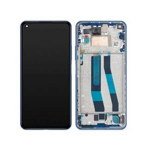Xiaomi Mi 11 Lite 4G gyári LCD + érintőpanel kék kerettel kép