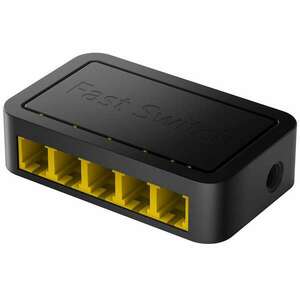 Cudy FS105D hálózati kapcsoló Fast Ethernet (10/100) Fekete kép