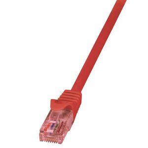 LogiLink Patch kábel PrimeLine, Cat.6, U/UTP, piros, 1 m kép