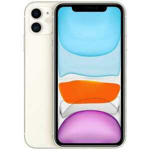 Apple iPhone 11 64GB mobiltelefon fehér (MWLU2GH/A / MHDC3GH/A) kép