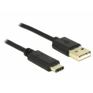 Delock USB 2.0-s kábel A-típusú csatlakozódugóval > USB Type-C... kép