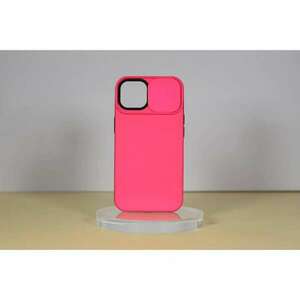 Cellect iPhone14 Pro Max TPU+PC csúsztatható kameravédő tok pink... kép