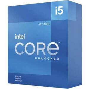 Intel Core i5 3, 70GHz LGA1700 20MB (i5-12600KF) box processzor kép