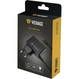 Yenkee YAC 2017BK hálózati Micro USB töltő fekete (YAC 2017BK) kép