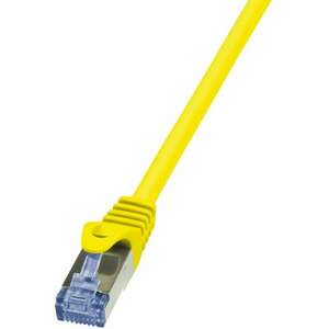 LogiLink CAT6A S/FTP Patch Cable PrimeLine AWG26 PIMF LSZH yellow... kép